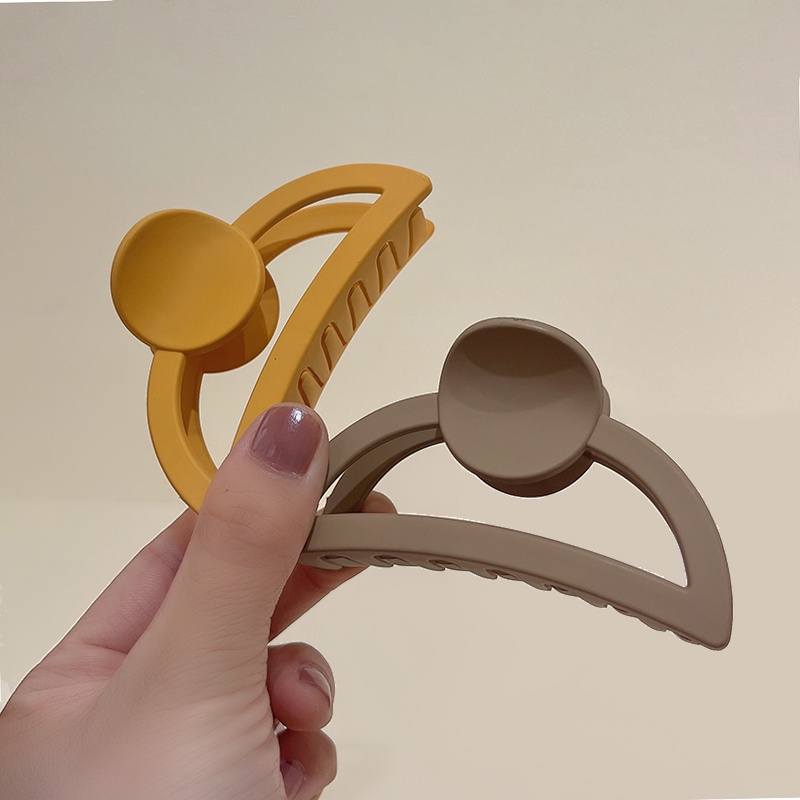 Kẹp Tóc Nhựa Nhiều Màu Thời Trang Hàn Quốc