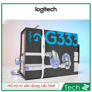 Tai nghe Logitech G333 Gaming (Trắng / Tím / Đen)