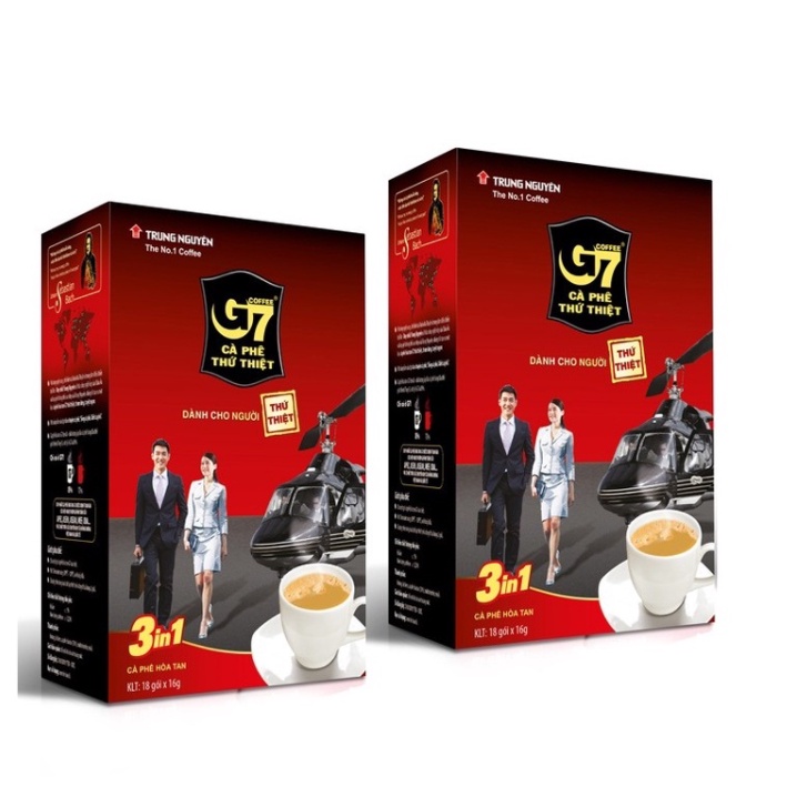 Cà Phê Thứ Thiệt Sữa Hòa Tan Trung Nguyên Legend G7 3in1