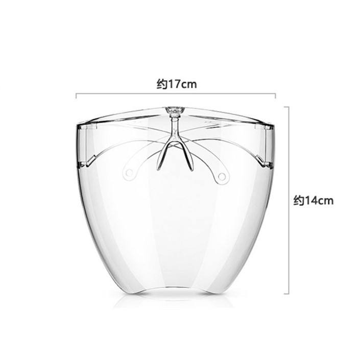 Kính bảo hộ y tế, chống dịch , chống bụi che mặt thời trang  [ KHẨU TRANG NHỰA ] | BigBuy360 - bigbuy360.vn