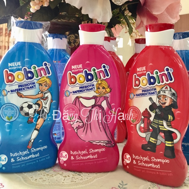 SỮA TẮM GỘI 3in1 CHO BÉ BOBINI