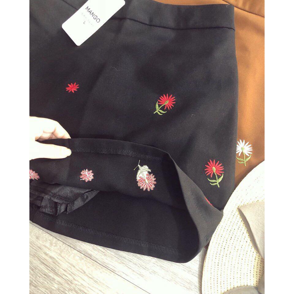 CHÂN VÁY THÊU HOA