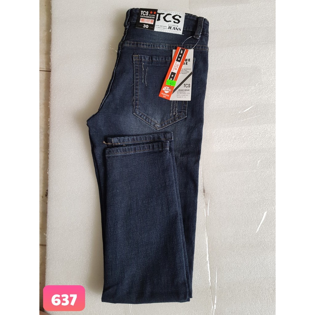 Quần Jean Nam Chất Bò XuMon Wash Cao Cấp XƯỚC MS 637 Chất Jean Mịn Đẹp Có Hình Thật Thời Trang Phong Cách DRAU STORE