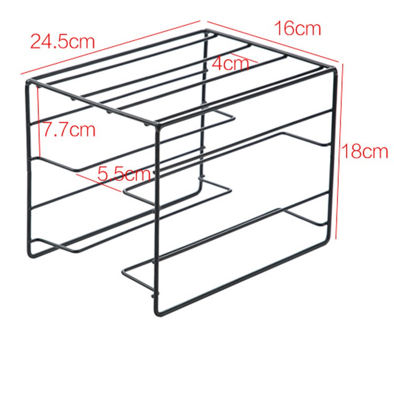 Giá Sắt Nhiều Tầng Đựng Thớt Tiện Dụng Cho Nhà Bếp