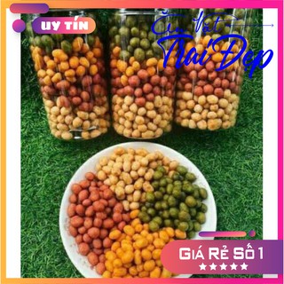 Đậu Phộng Da Cá Mix 4 vị 480g Hủ Pet - Trai Đẹp Snack