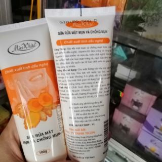 🥰❤️✌️Sữa Rửa Mặt Mụn Và Chống Mụn 100g