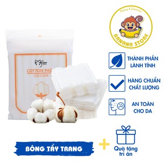 Tẩy Trang [FS] Bông Tẩy Trang 222 Miếng Cotton Pads dành cho mọi lứa tuổi BANANA