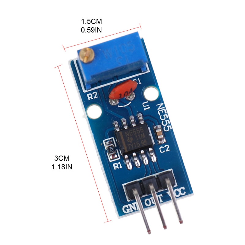 🔥 AOTO NE555 Pulse Generator Module Used to Adjust the Output Frequency for Experimental Development Portable High Quality