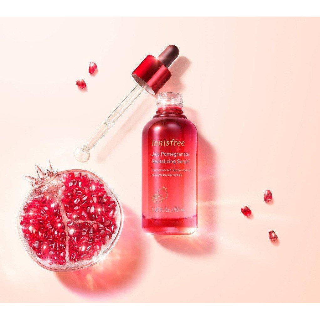 Tinh Chất Làm Sáng Da, Ngăn Chặn Lão Hóa Chiết Xuất Từ Lựu Đỏ Innisfree Jeju Pomegranate Revitalizing Serum 50ml | BigBuy360 - bigbuy360.vn