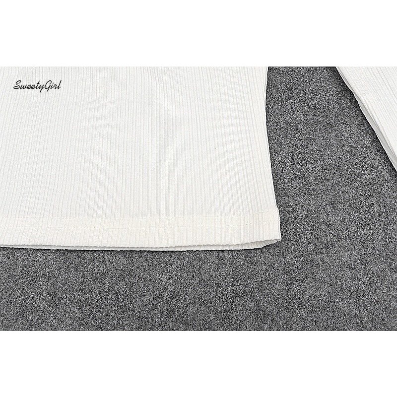 Áo Thun Tay Dài Cổ Chữ V Khoét Sâu Màu Trắng Đen Thời Trang 2022 Quyến Rũ Cho Nữ