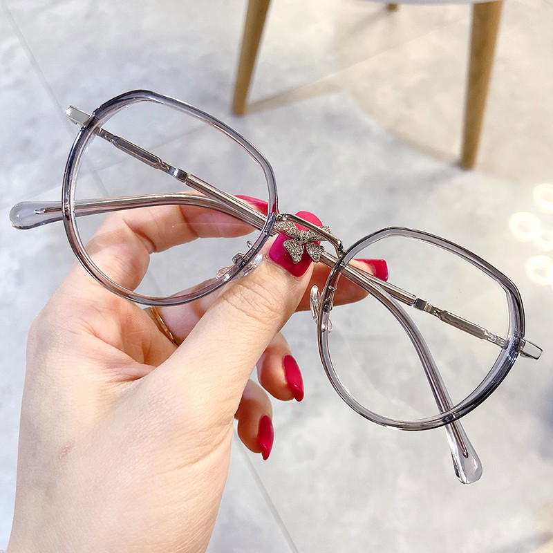 Mắt Kính Gọng Tròn Thời Trang Jz11711