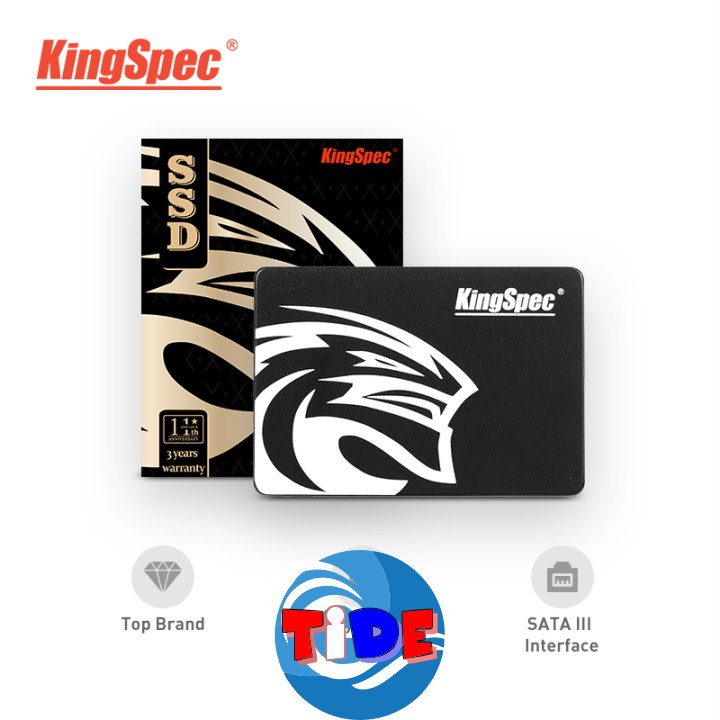 SSD KingSpec 120GB – Ổ cứng SSD Chính Hãng KingSpec – Bảo hành 3 năm – Tặng cáp dữ liệu Sata 3.0