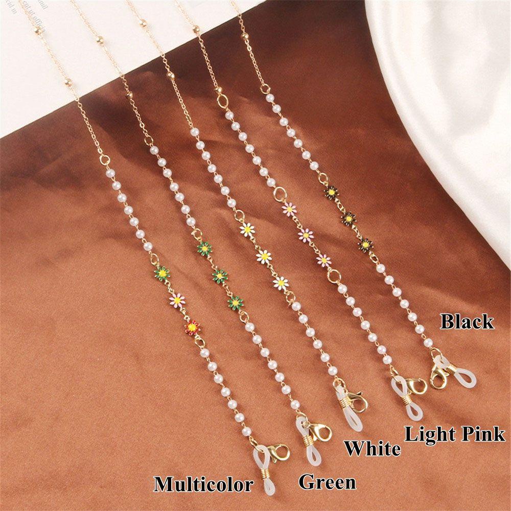 Dây Đeo Mắt Kính Chống Thất Lạc Hình Hoa Cúc Xinh Xắn