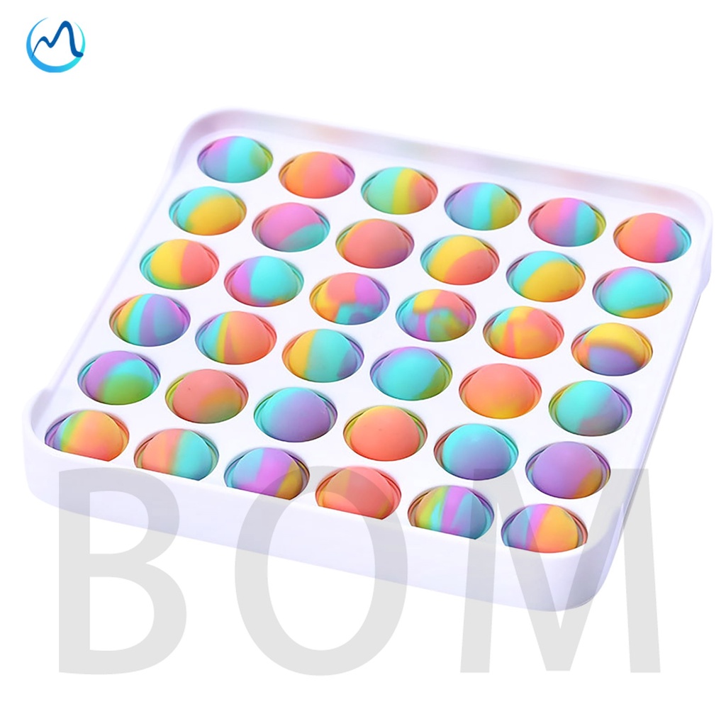 Pop it Fidget Toys Bong bóng đẩy nóng  Đồ chơi giảm căng thẳng Đồ chơi đầu ngón tay poppit