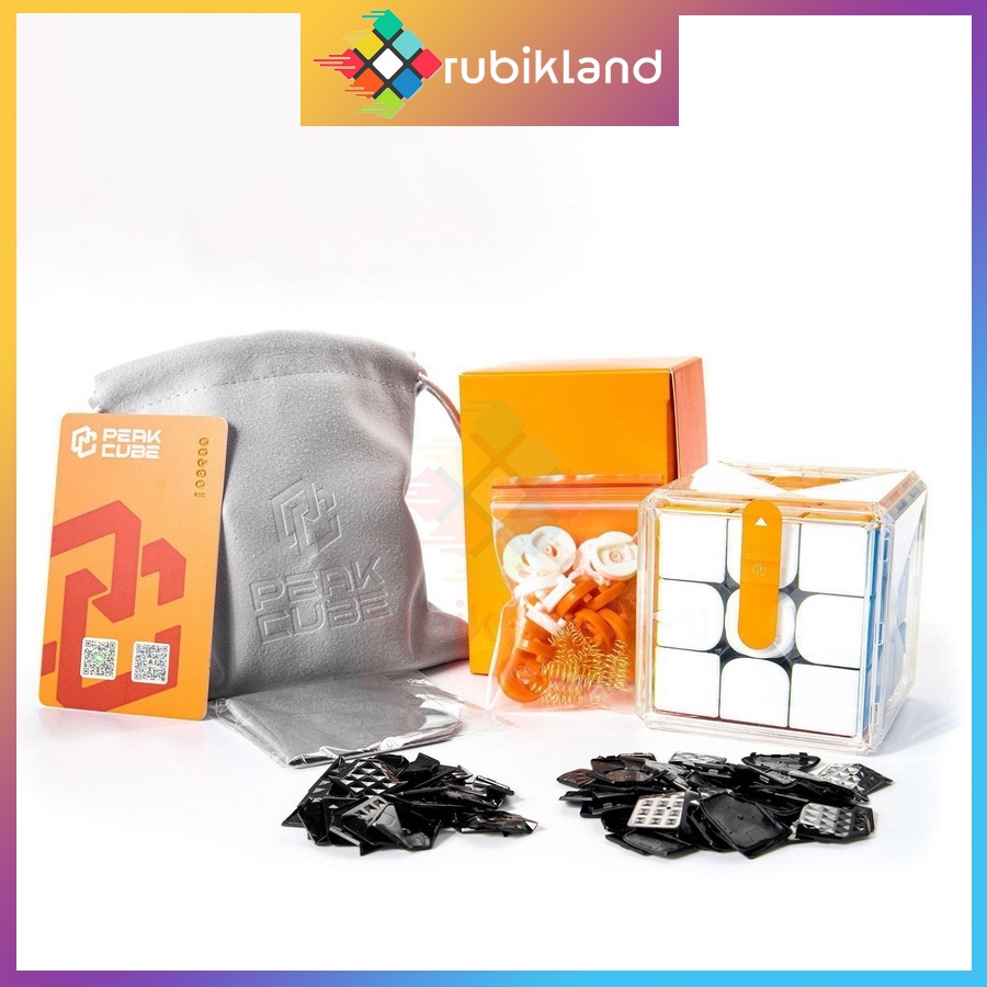 Rubik 3x3 Peak Cube S3R Stickerless Có Nam Châm Rubic 3 Tầng Cao Cấp Flagship Đồ Chơi Trí Tuệ