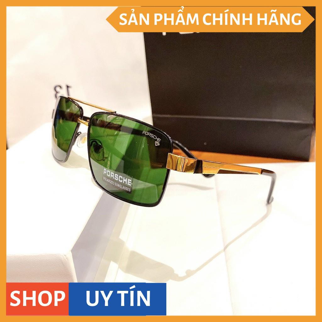 KÍNH MÁT - KÍNH RÂM NAM VUÔNG CAO CẤP 8712 Tròng POLAROID chống uv400 chống chói + TẶNG KÍNH ĐÊM | BigBuy360 - bigbuy360.vn