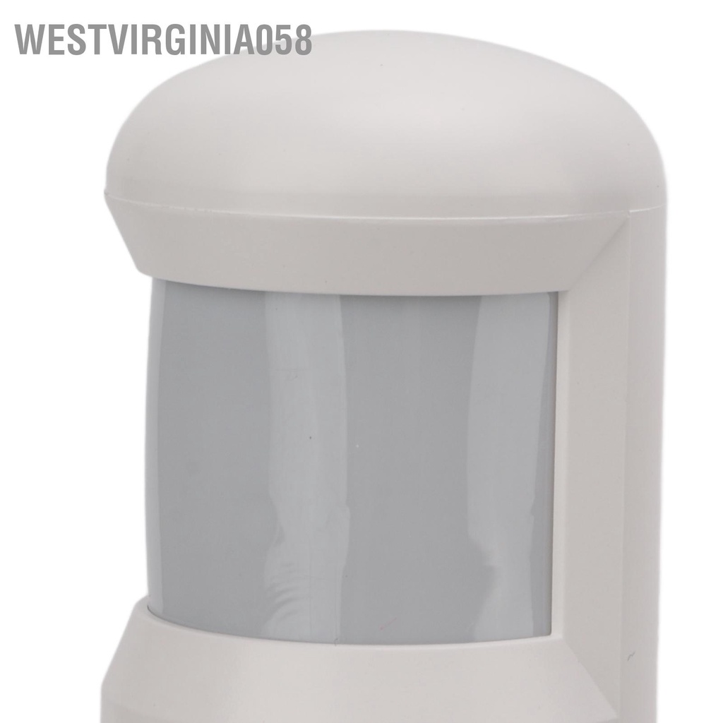 Westvirginia058 Cảm biến hồng ngoại thông minh PIR Máy dò chuyển động con người được kết nối Góc rộng 150 ° cho Zigbee 3.0