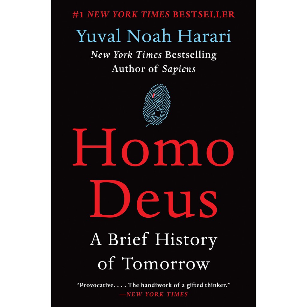 Sách Ngoại Văn: Homo Deus ( Phiên bản: Tiếng Anh - Khổ lớn)