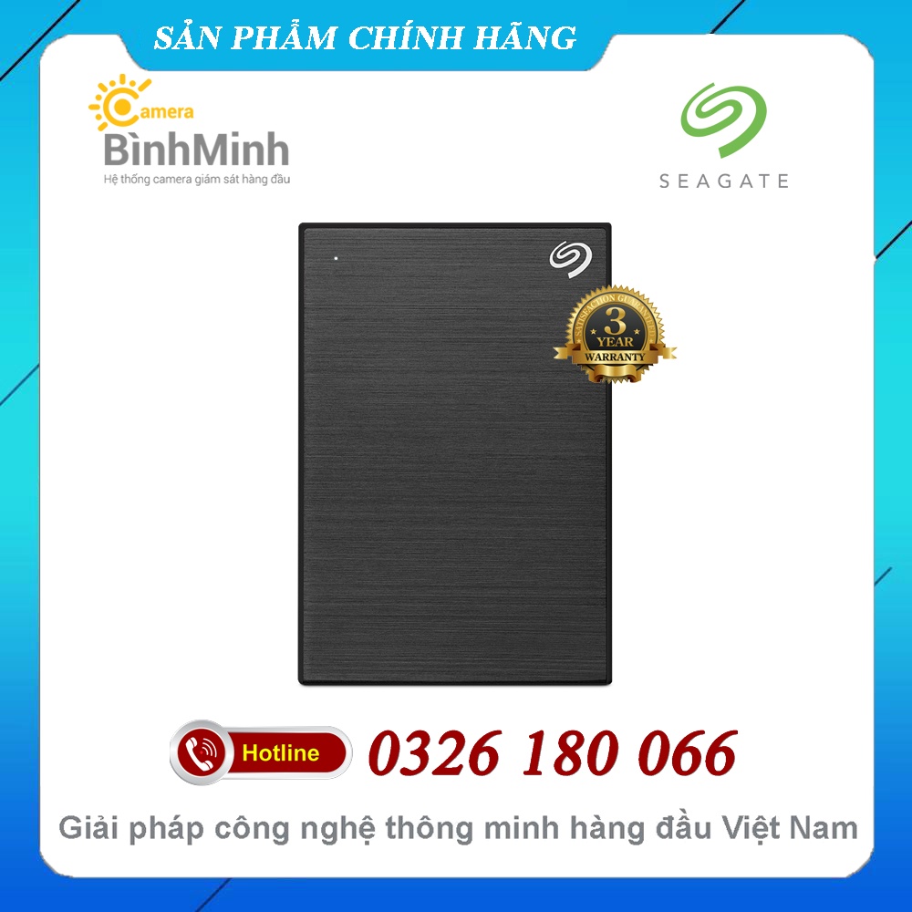Ổ Cứng HDD Di Động 4TB 5TB Seagate One Touch Black USB3.0 STKC4000400 STKC5000400 - BH 3 Năm