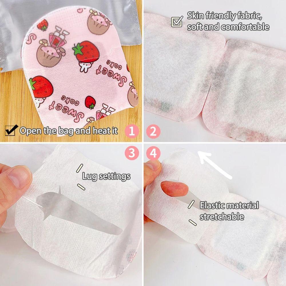 Mặt Nạ Xông Hơi Mắt Hình Thỏ Hoạt Hình Xinh Xắn