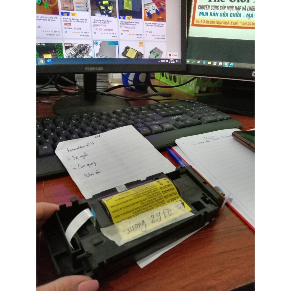 Hộp quang máy in Canon LBP 2900 3000 HP 1020