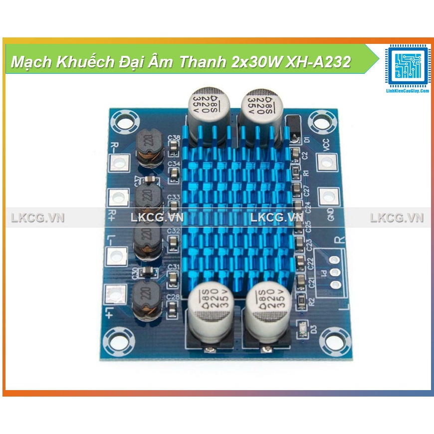 Mạch Khuếch Đại Âm Thanh 2x30W XH-A232