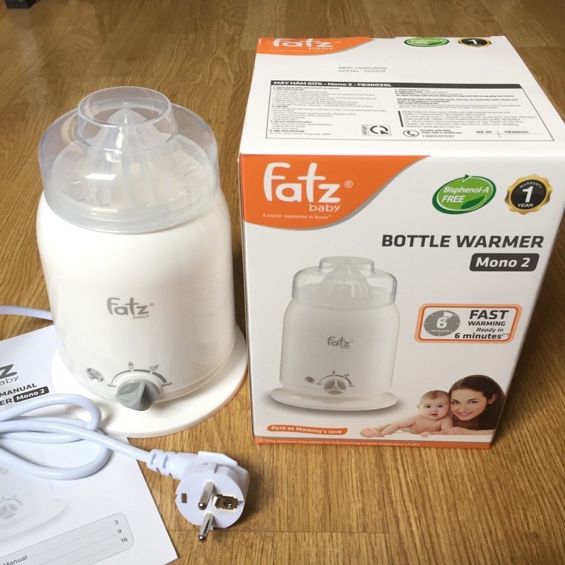 Máy hâm sữa Fatz Baby 4 chức năng FB3002SL