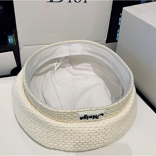 Mũ beret phối màu sắc thời trang dành cho nữ