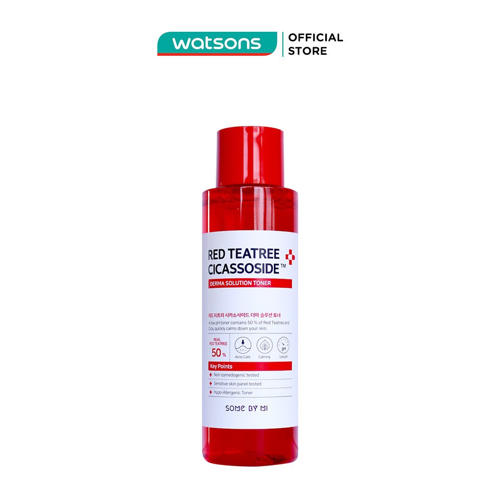 Toner Some By Mi Red Teatree Cicassoside Derma Solution Cân Bằng Độ Ẩm Và Làm Dịu Làn Da 150ml