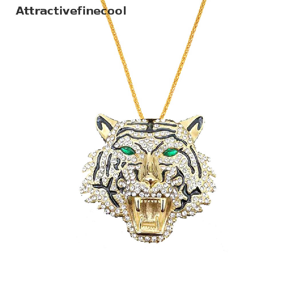 1 Trâm Cài Áo Hình Đầu Báo / Hổ Phong Cách Vintage Thời Trang