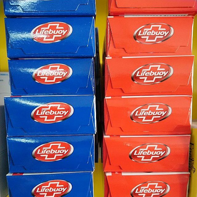 Xà bông cục Lifebuoy Ion Bạc +