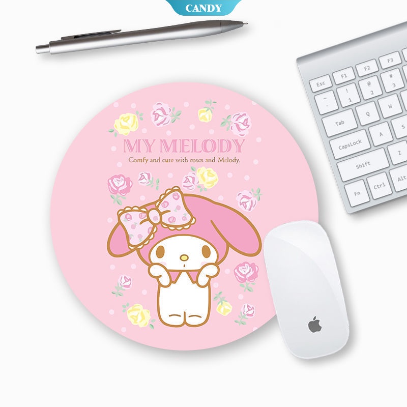 Miếng Lót Chuột Máy Tính 22CM Họa Tiết Hoạt Hình Dễ Thương