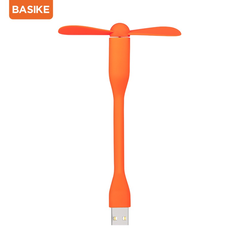 Quạt mini cầm tay BASIKE tiêu thụ điện năng thấp thích hợp cho máy tính sạc dự phòng USB