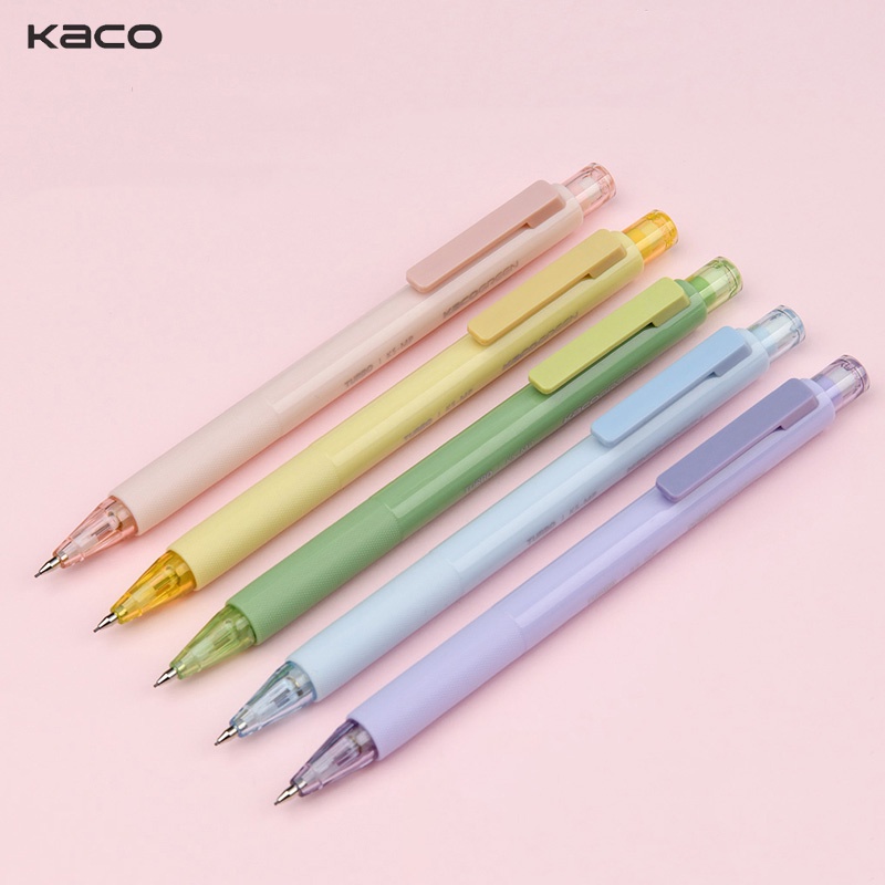 Bút Chì Bấm Kaco 0.5mm Màu Sắc Khói