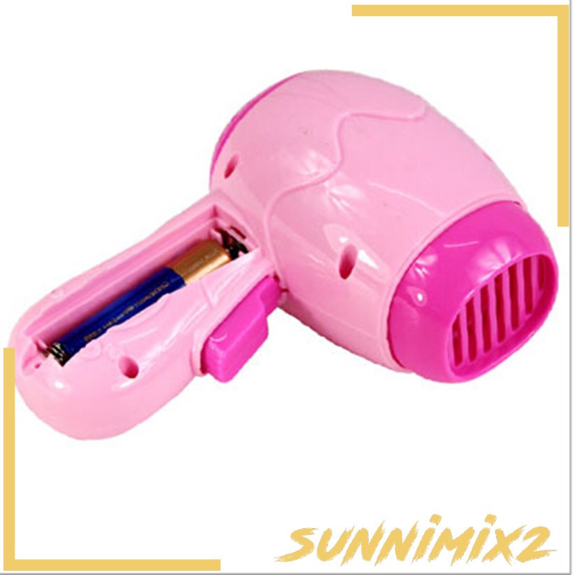 Simulation Hair Dryer Home Appliance for Kids Role Play Toys Game