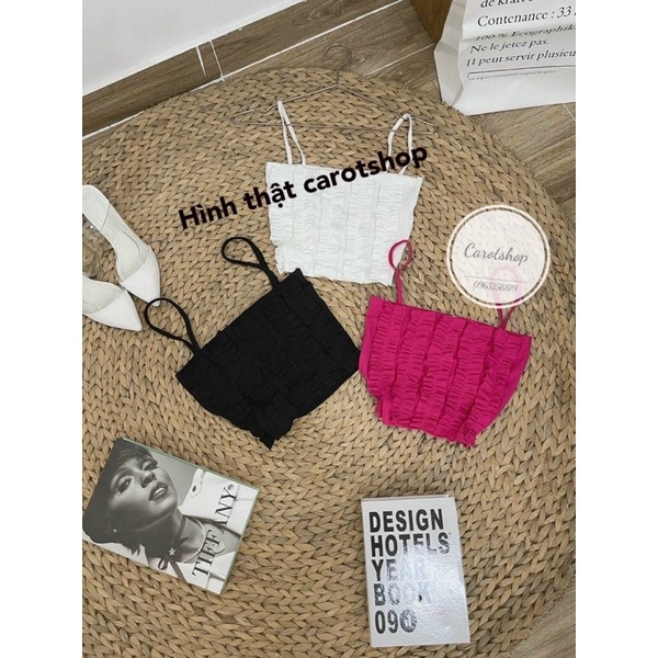 Áo 2 dây bèo 01216 - Carotshop