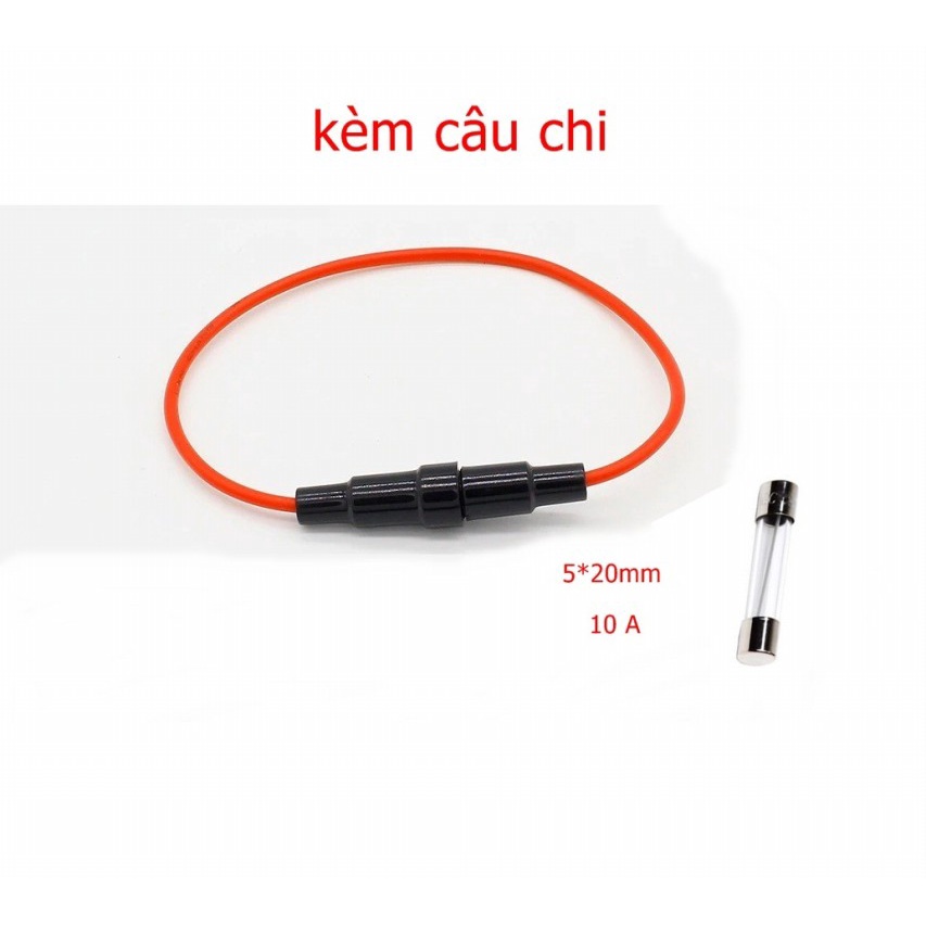 cầu chì xe máy kèm cầu chì 10A