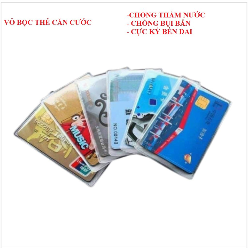 Vỏ bọc bảo vệ thẻ căn cước, atm và các loại thẻ thông dụng