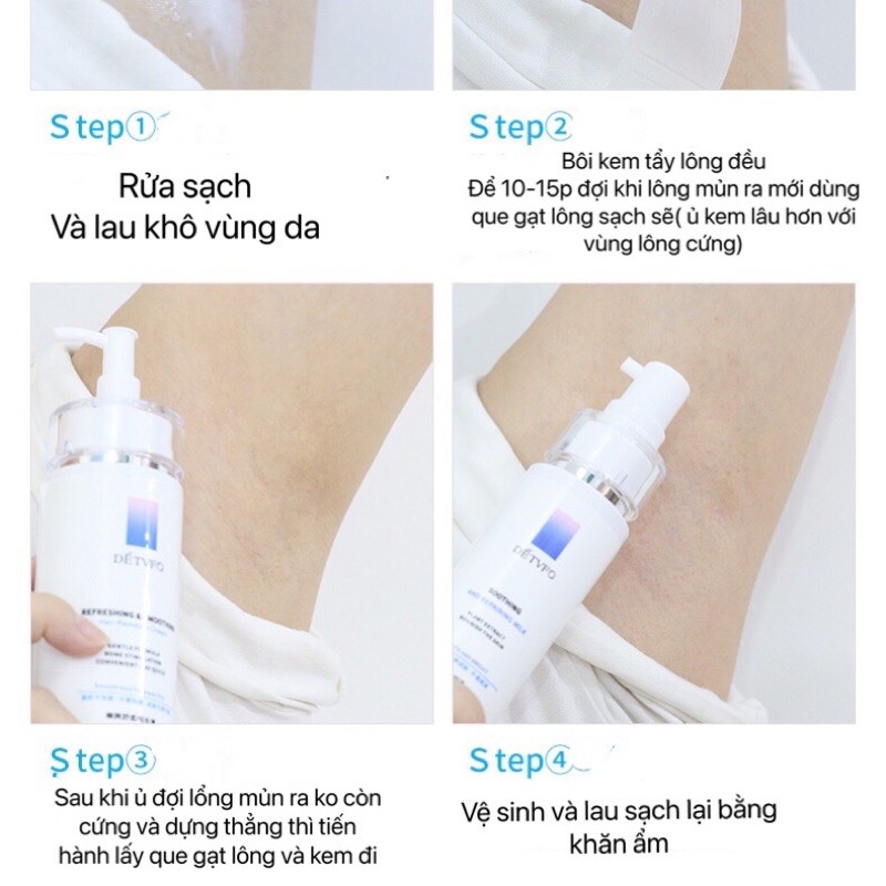 ComBo Kem Tẩy Lông Và Serum Triệt Lông [KEM TẨY LÔNG TOÀN THÂN ] cấp ẩm và dưỡng trắng da( không kích ứng da) MÃ KTL002 | BigBuy360 - bigbuy360.vn