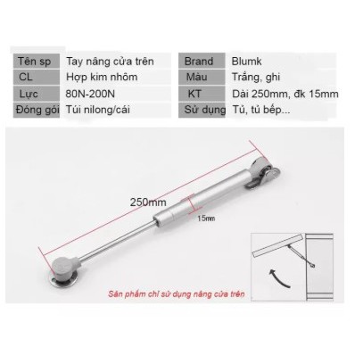 Pít tông hơi chính hãng Hafele