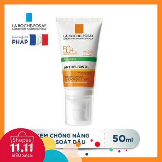 (CHÍNH HÃNG) Kem chống nắng La Roche Posay Anthenlios XI Dry Touch Gel- Cream Anti- Shine SPF50+