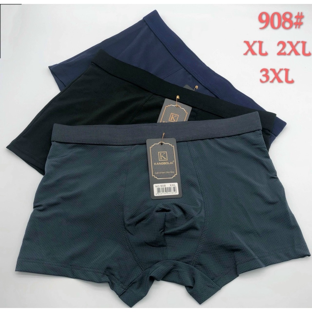 Combo 10 Quần Đùi Nam quần sịp xì nam dạng đùi, quần lót nam thông hơi BOXER xuất Nhật