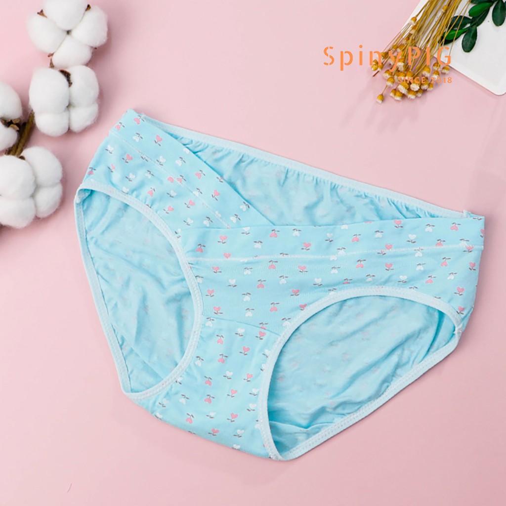 Quần lót bầu cạp chéo cạp thấp chất liệu cotton kháng khuẩn cực kỳ co giãn