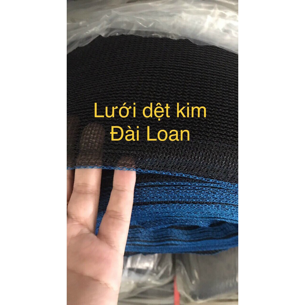 Khổ 2m -Lưới dệt kim Đài Loan che lan.Che nắng,Che cây,Chắn bụi, chắn gió cho sân tenis - Độ bền từ 7 đến 10 năm