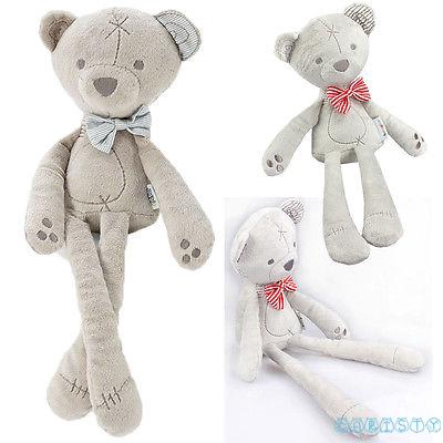 ✦♛✦Kids Baby Cute Long Feet Bear Sleeping Comfort Stuffed Soft Plush Dolls
