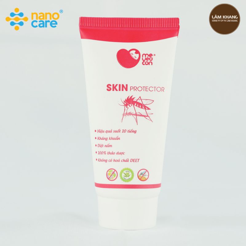 Kem bôi muỗi đốt cho bé SKIN PROTECTOR 50g.bảo vệ bé khỏi muỗi đốt, thành phần thảo dược, an toàn cho bé - Soleil Home