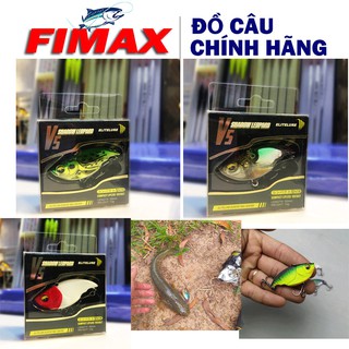 [SIÊU RẺ]Mồi câu lure cá sắt V5,mồi lure cá lóc,cá chẽm ...siêu nhạy.