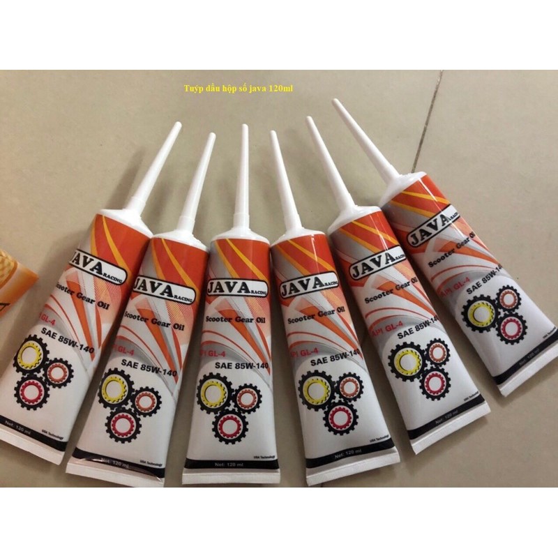 Tuýp dầu hộp số Java racing ( nhớt láp )SAE : 85W/140