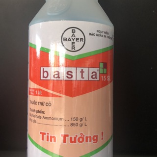 Sản phẩm trừ cỏ Bayer Basta 15sl 1l