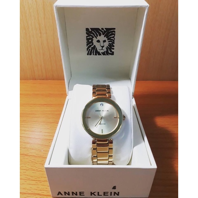 Thanh lý Đồng hồ Nữ ANNE KLEIN model AK/2434RGRG tone gold sang trọng